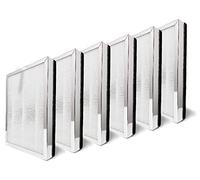 Nispira True HEPA Replacement Filter with Activated Carbon Compatible with MA-25 Air Purifier Part MA-25R. 6 Packs