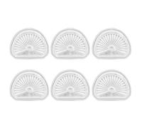 Nispira VLPF10 Filter Replacement Compatible with Black and Decker Dustbuster Hand Vacuum Replace Model # HLVA315J HLVA320J00 N575266 HLVA325JP07 HLVA315J62, 6 pack
