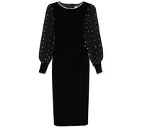 NISSA crystal-embellished midi dress - Black 36-38-40-42-44