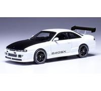 Nissan 240 SX 1997 White 1:43 Model IXO MODEL