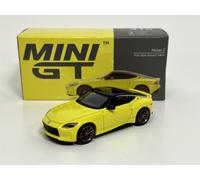 Nissan Fairlady Z Proto Spec Ikazuchi Yellow LHD 1:64 Mini GT MGT00415L Mini GT Yellow One Size