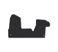 Nissan Interstar (2025+) Rubber Van Mats Accessories Tailored Fit Compatible Accessory Waterproof Protection Non-Slip Car Floor Mats 3mm Thick Full Coverage Durable Coverage with Clips