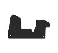 Nissan Interstar (2025+) Rubber Van Mats Heavy Duty 5mm Thick Accessories Tailored Fit Compatible Accessory Waterproof Easy-Clean Durable Non-Slip Backing Full Coverage Protection with Clips