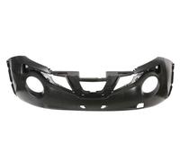 Prasco Front Bumper for Nissan Juke 2014-2019 Smooth Black with Extension Holes DS7021001
