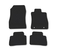 Nissan Juke 2010-2019 5mm Rubber Car Mats Compatible with Accessories Premium Durable Tailored Fit Heavy-Duty Floor Mats Set Accessory Waterproof Durable Custom Fit Water Resistant Easy-Clean