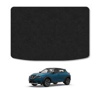 Nissan Juke (2019+) Boot Liner Compatible with Mat Accessory Tailored Fit Protector Anti-Slip Durable Custom Fit Dog Friendly Black Trim Binding Easy-Clean All-Weather Dirt Guard