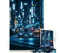 Nissan Skyline R in Tokyo Night Hard Jigsaw Puzzle for Adults 1000 Pieces Memory Lift Easy Leisure Image Assembly Artistic Gift (50x75cm)
