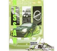 Nissan Skyline Sport Car Jigsaw Puzzle, Wooden Puzzles 1000 Piece Jigsaw Intellectual Toys, Challenging Adult And Teen Casual Jigsaw Puzzle 1000pcs (75x50cm)