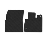 Nissan Townstar (2022+) Rubber Van Mats Heavy Duty 5mm Thick Accessories Tailored Fit Compatible Accessory Waterproof Easy-Clean Durable Non-Slip Backing Full Coverage Protection with Clips