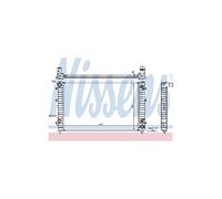 Nissens 60493A Radiator, engine cooling