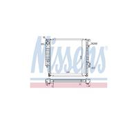 Nissens 60635A Radiator, engine cooling