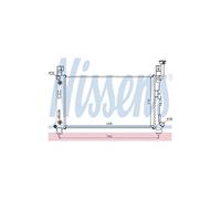 Nissens 60992 Radiator, engine cooling