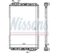 NISSENS 625710 Engine radiator