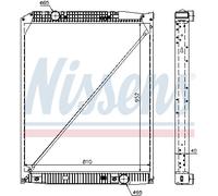 Nissens 62649A Radiator, engine cooling