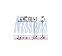 Nissens 62708A Radiator, engine cooling