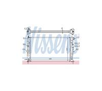 Nissens 63013A Radiator, engine cooling