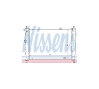NISSENS 63059 Engine radiator