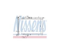 Nissens 63697 Radiator, engine cooling