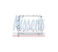 NISSENS 63938A Engine radiator