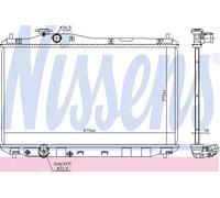NISSENS 666230 Engine radiator