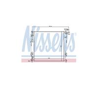 NISSENS 67516 Engine radiator