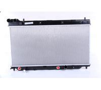 68098 Engine Cooling Radiator With Oil Cooler Plastic Fits Honda Jazz 2 Nissens