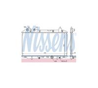 Nissens 68147 Radiator, engine cooling