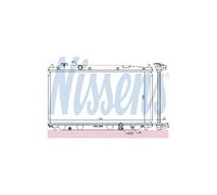 Nissens 68150 Radiator, engine cooling