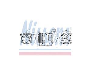 NISSENS 89032 Compressor, air conditioning