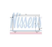 Nissens 940013 Condenser, air conditioning