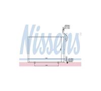 Nissens 940107 Condenser, air conditioning