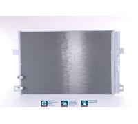Nissens 940225 Air Con Condenser Fits VW Amarok 678x453x16mm Aluminium