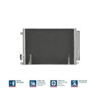 Nissens Air Conditioning Condenser 940280 – Fits Fiat 500 (2008) & Ford KA (2009) 1.2