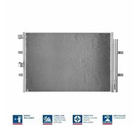 Nissens Air Conditioning Condenser 940330 - Fits Ford Transit Custom V363 2.2 TDCi
