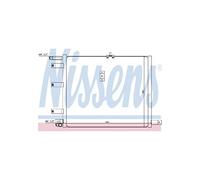CONDENSER AIR CONDITIONING 94300 FOR SAAB B202I/B202L/B202XL/B204I/B204E 2.0L