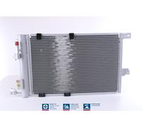 NISSENS 94384 Condenser, air conditioning for CHEVROLET,OPEL,VAUXHALL