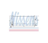 Nissens 94589 Condenser, air conditioning