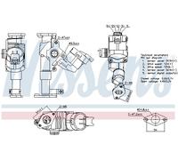 NISSENS 98423 EGR valve