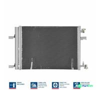 NISSENS AIR CONDITIONING CONDENSER 940134 FOR OPEL VAUXHALL CHEVROLET