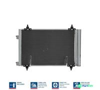 NISSENS AIR CONDITIONING CONDENSER 94758 FOR CITROËN PEUGEOT