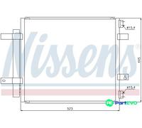 NISSENS AIR CONDITIONING CONDENSER 94866 FOR DAIMLER JAGUAR
