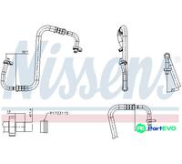 NISSENS AIR CONDITIONING HIGH-PRESSURE LINE 846030 FOR RENAULT