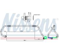 NISSENS AIR CONDITIONING LOW-PRESSURE LINE 847575