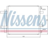 NISSENS 94866 Air conditioning condenser