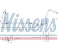 Nissens Aircon Hose/Pipe 84053