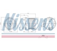 NISSENS 87677 Blower motor