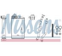 NISSENS 707270 Heater matrix
