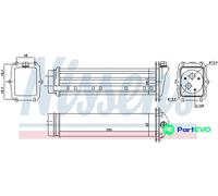 NISSENS CHARGE AIR COOLER 96432 FOR AUDI VW