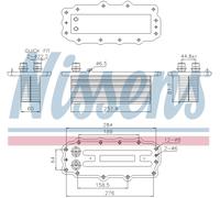 NISSENS 961295 Intercooler