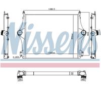 Nissens Charge Air Cooler - 961298